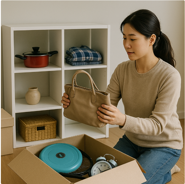 1년 동안 사용하지 않은 물건 정리 기준