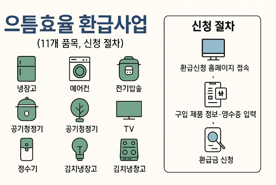 으뜸효율 환급사업 안내