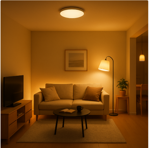 작은 집 조명 배치 가이드