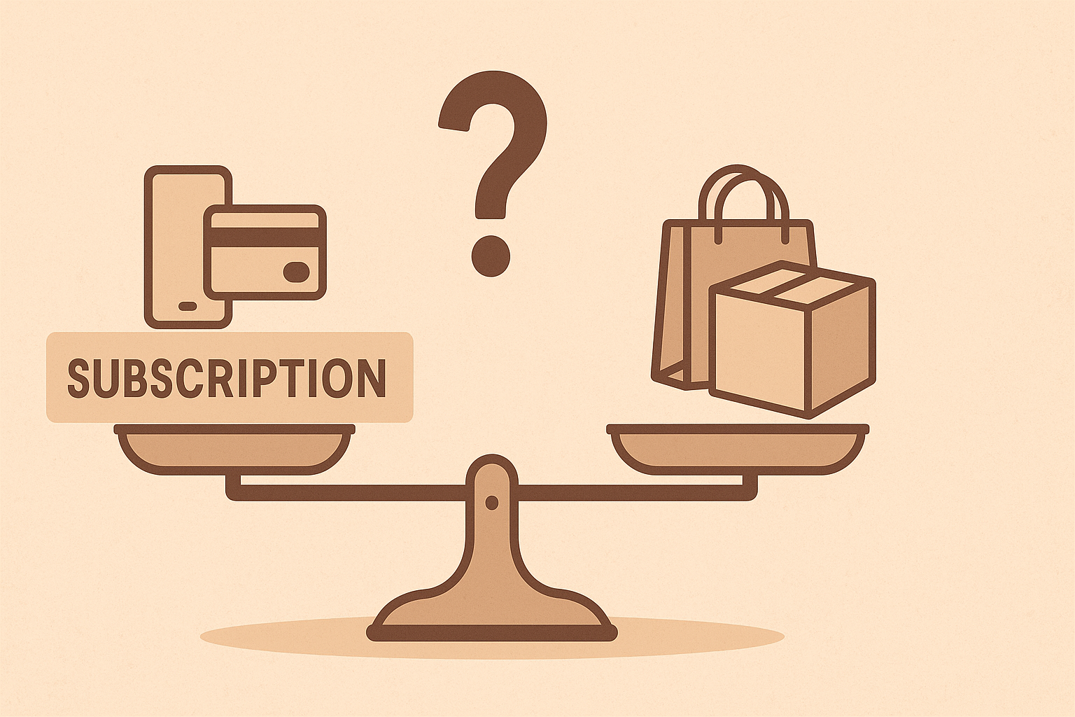 구독 서비스 vs 일회 구매 비교
