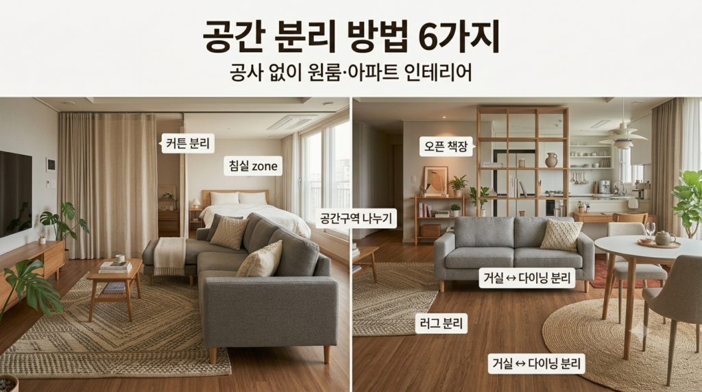공간분리 방법