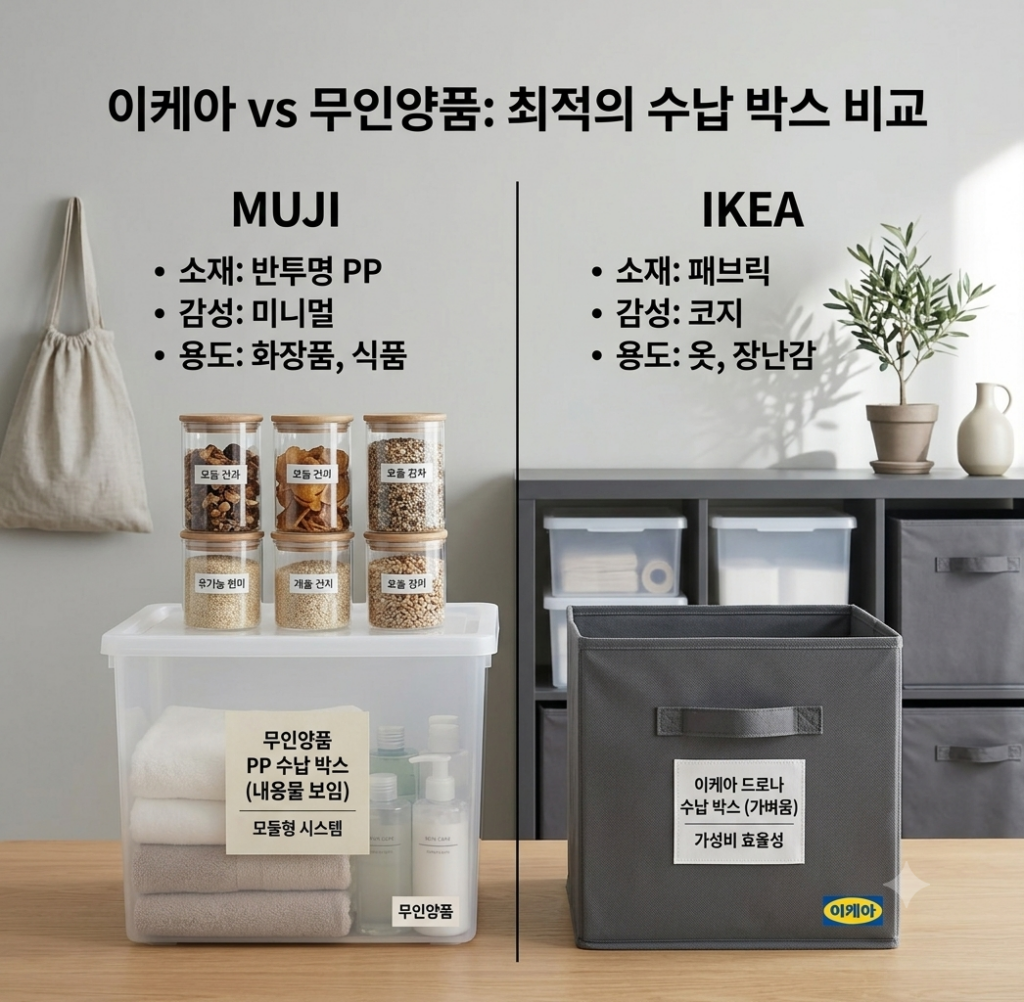 이케아 VS 무인양품