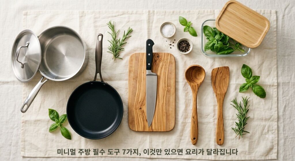 미니멀 주방 필수 도구